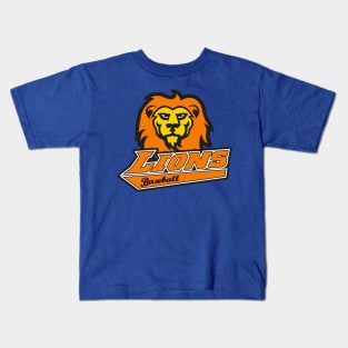 Lions Baseball Kids T-Shirt